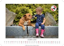  Kalendář Děti a psi - útulek Jimlín