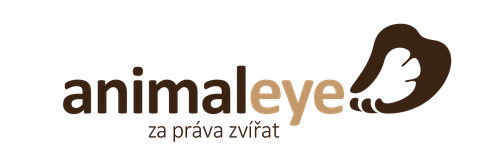 Logo Animal Eye - za práva zvířat.