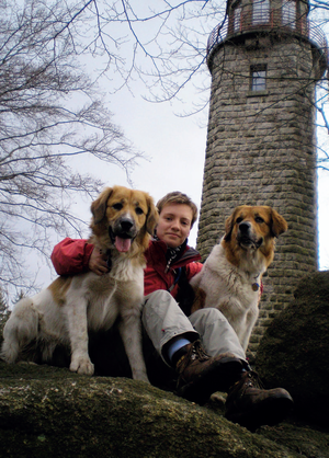 Český horský pes je jako zrozený pro dlouhé výlety. Lence Čápové je ideálním společníkem.