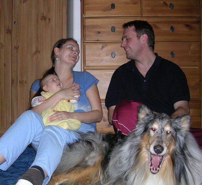 Pes a díte v jedné domácnosti - respekt a řád především.