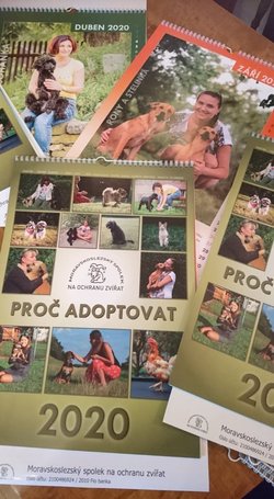  Nástěnné kalendáře - Moravskoslezský spolek na ochranu zvířat