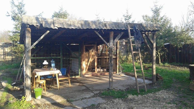  Bull azyl Čáslav- vybudování zimních kotců a karantény